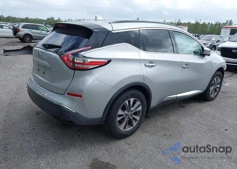 2018 Nissan Murano Sv из США, поврежденный, VIN 5N1AZ2MG8JN124465